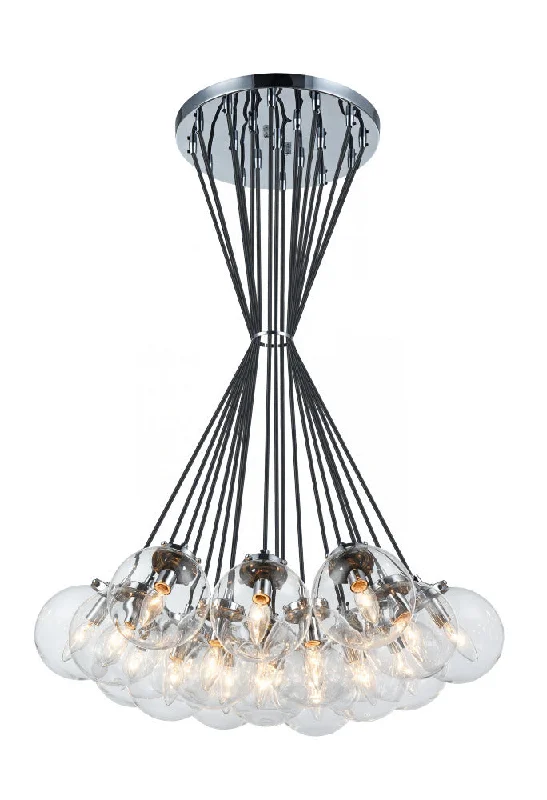 Chandeliers with Metal Frames in Gold FinishChandeliers with Metal Frames in Gold FinishThe Bougie Chandelier