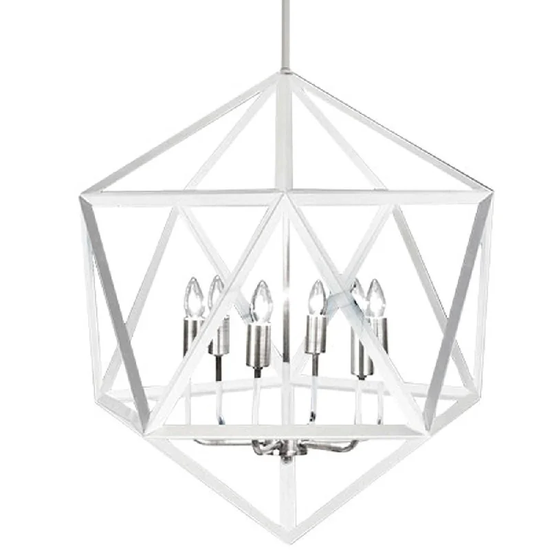 Bohemian - Style Beaded Chandeliers for Eclectic DecorBohemian - Style Beaded Chandeliers for Eclectic Decor6 Lights Chandelier,Matte WHT/SC Bohemian - Style Beaded Chandeliers for Eclectic DecorBohemian - Style Beaded Chandeliers for Eclectic Decor6 Lights Chandelier,Matte WHT/SC