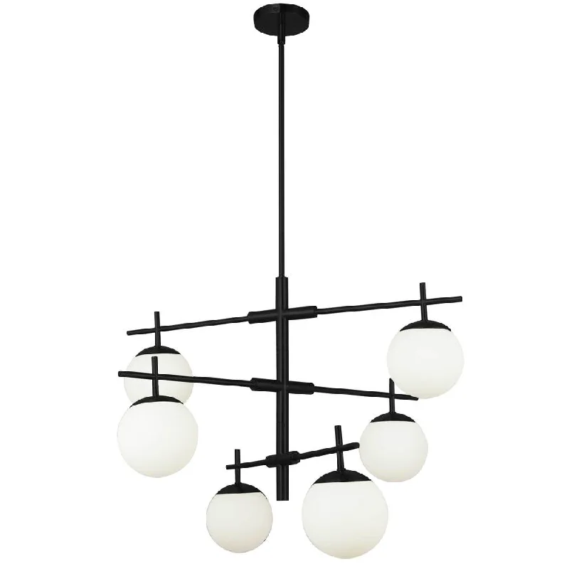 Victorian - Inspired Chandeliers with Ornate DetailsVictorian - Inspired Chandeliers with Ornate Details6 Lights Halogen Chandelier, MB with WH Opal Glass Victorian - Inspired Chandeliers with Ornate DetailsVictorian - Inspired Chandeliers with Ornate Details6 Lights Halogen Chandelier, MB with WH Opal Glass