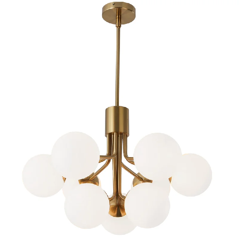 LED Chandeliers for Energy - Efficient LightingLED Chandeliers for Energy - Efficient Lighting9 Lights Chandelier, AGB Finish w/ Opal Glass LED Chandeliers for Energy - Efficient LightingLED Chandeliers for Energy - Efficient Lighting9 Lights Chandelier, AGB Finish w/ Opal Glass