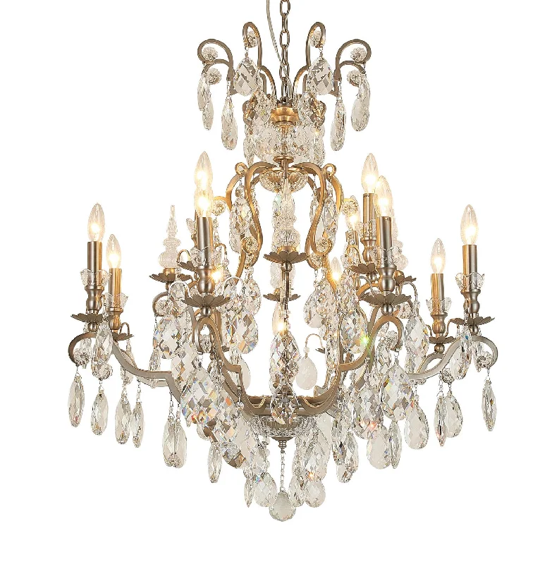 Chandeliers for High Ceilings to Fill Vertical SpaceChandeliers for High Ceilings to Fill Vertical SpaceBethel International BET80C32PEW Chandelier Light - Pewter