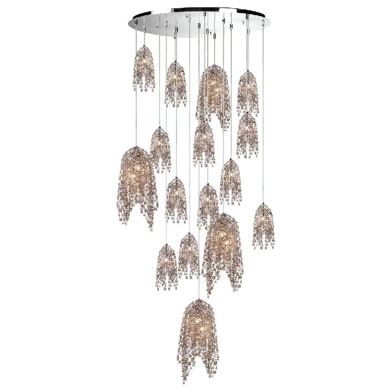 Chandeliers with Metal Frames in Gold FinishChandeliers with Metal Frames in Gold FinishDanza 20-Light Chandelier Chandeliers with Metal Frames in Gold FinishChandeliers with Metal Frames in Gold FinishDanza 20-Light Chandelier