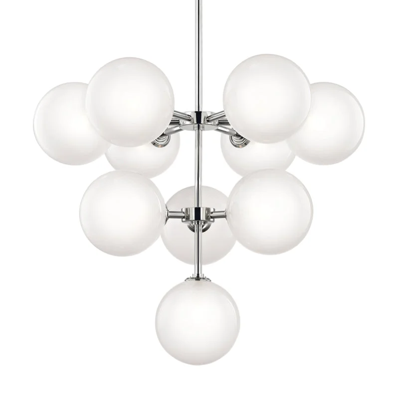 Chandeliers with Clear Crystal for a Sparkling EffectChandeliers with Clear Crystal for a Sparkling EffectMitzi Ashleigh H122810-PN Chandelier Light - Polished Nickel Chandeliers with Clear Crystal for a Sparkling EffectChandeliers with Clear Crystal for a Sparkling EffectMitzi Ashleigh H122810-PN Chandelier Light - Polished Nickel