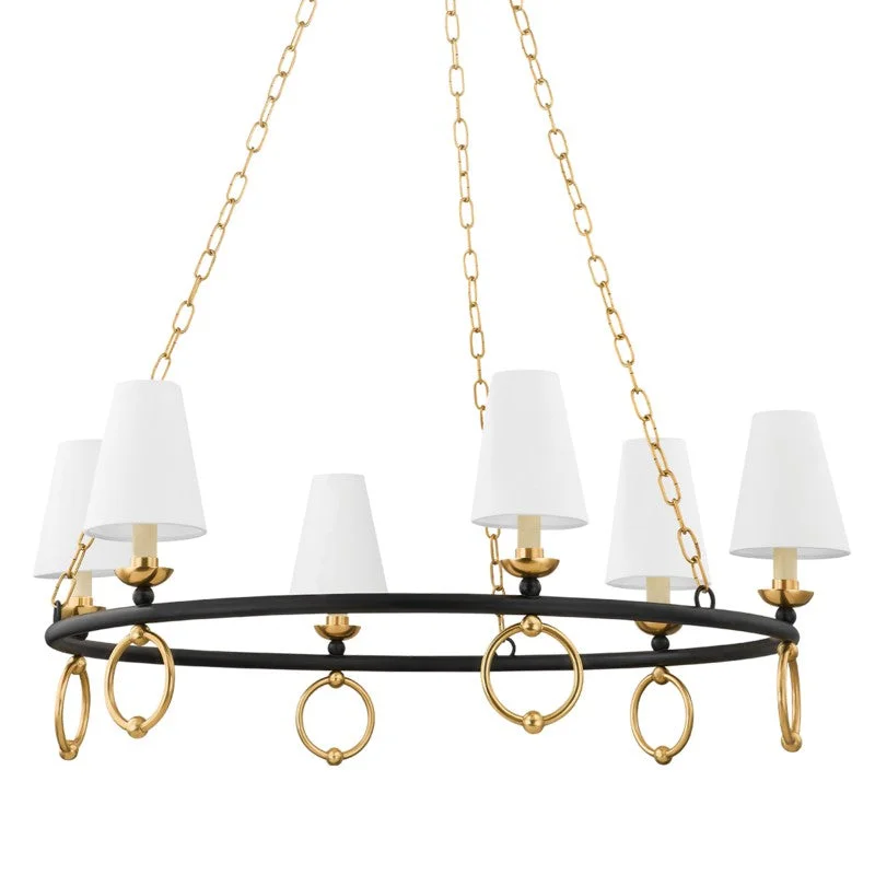 Industrial Iron Chandeliers for Loft - Inspired SpacesIndustrial Iron Chandeliers for Loft - Inspired SpacesMitzi Haverford H757806-AGB/TBK Chandelier Light - Aged Brass Industrial Iron Chandeliers for Loft - Inspired SpacesIndustrial Iron Chandeliers for Loft - Inspired SpacesMitzi Haverford H757806-AGB/TBK Chandelier Light - Aged Brass