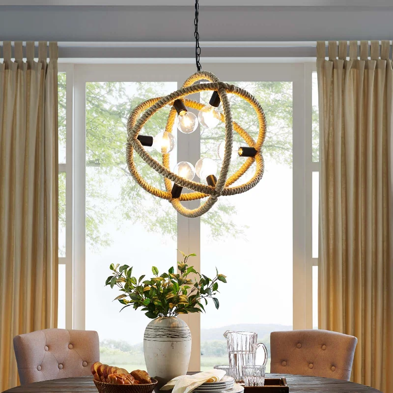 Chandeliers with Metal Frames in Silver FinishChandeliers with Metal Frames in Silver FinishTranspose Rope Pendant Chandelier By Modway - EEI-3076 Chandeliers with Metal Frames in Silver FinishChandeliers with Metal Frames in Silver FinishTranspose Rope Pendant Chandelier By Modway - EEI-3076