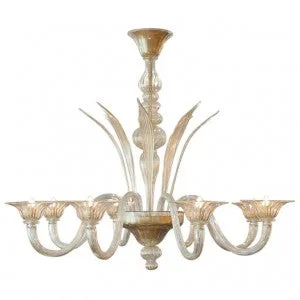 Ceiling - Mounted Chandeliers for Standard CeilingsCeiling - Mounted Chandeliers for Standard CeilingsMurano Glass Polvera dOro Chandelier Ceiling - Mounted Chandeliers for Standard CeilingsCeiling - Mounted Chandeliers for Standard CeilingsMurano Glass Polvera dOro Chandelier