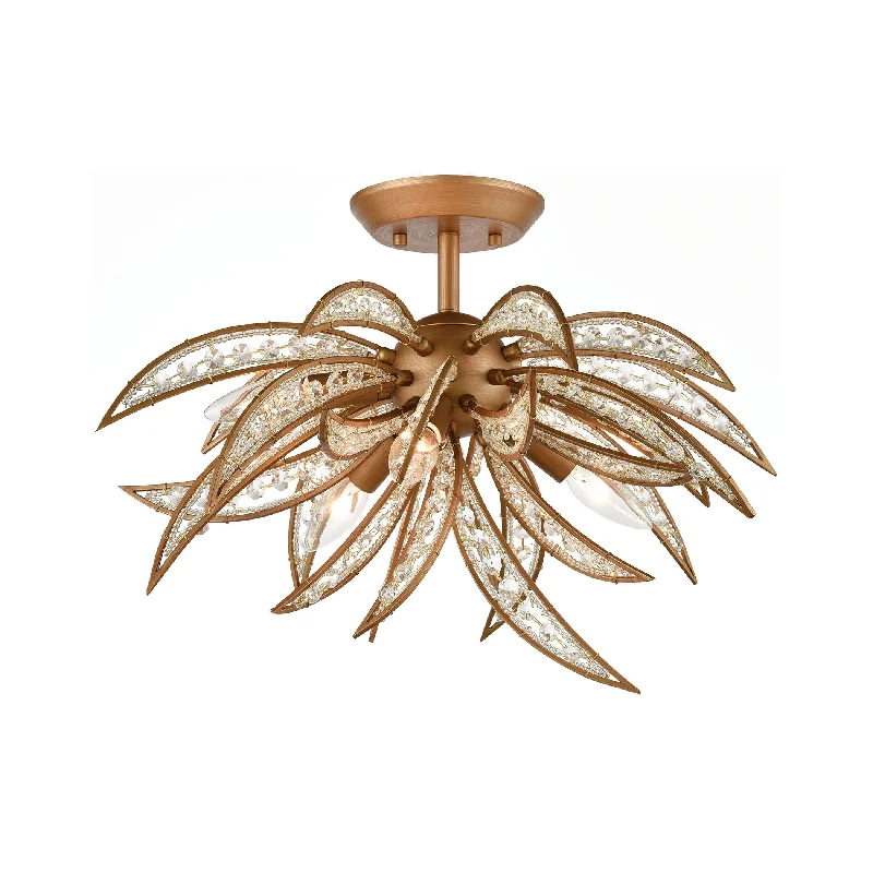 LED Chandeliers for Energy - Efficient LightingLED Chandeliers for Energy - Efficient LightingNaples Semi Flush in Matte Gold with Clear Crystal by ELK Lighting LED Chandeliers for Energy - Efficient LightingLED Chandeliers for Energy - Efficient LightingNaples Semi Flush in Matte Gold with Clear Crystal by ELK Lighting