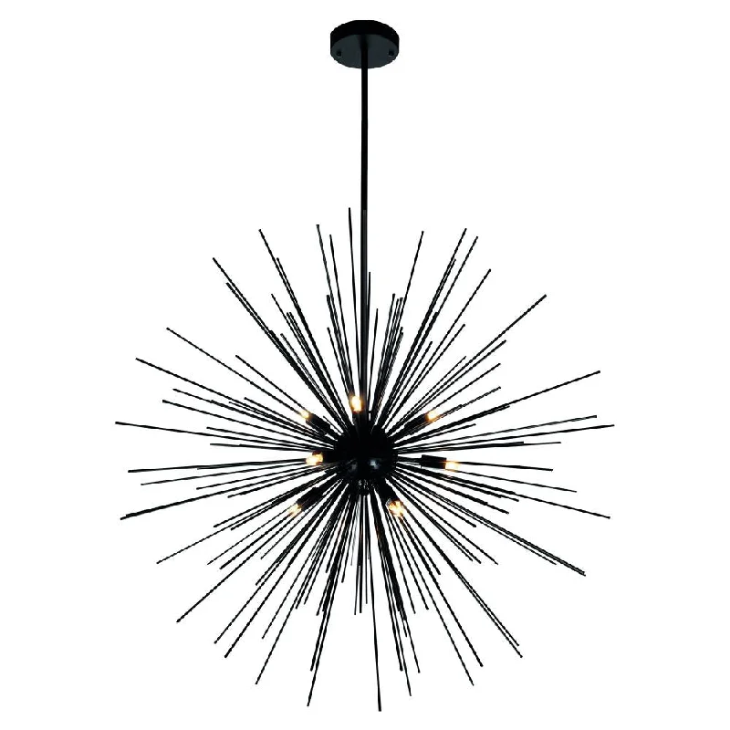 Chandeliers with Colored Glass for a Splash of ColorChandeliers with Colored Glass for a Splash of ColorSavannah 9 Light Chandelier With Black Finish Chandeliers with Colored Glass for a Splash of ColorChandeliers with Colored Glass for a Splash of ColorSavannah 9 Light Chandelier With Black Finish
