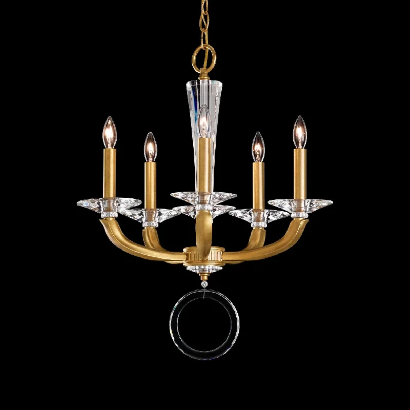 Chandeliers with Frosted Glass for a Softer Light DiffusionChandeliers with Frosted Glass for a Softer Light DiffusionEmilea Five Light Chandelier