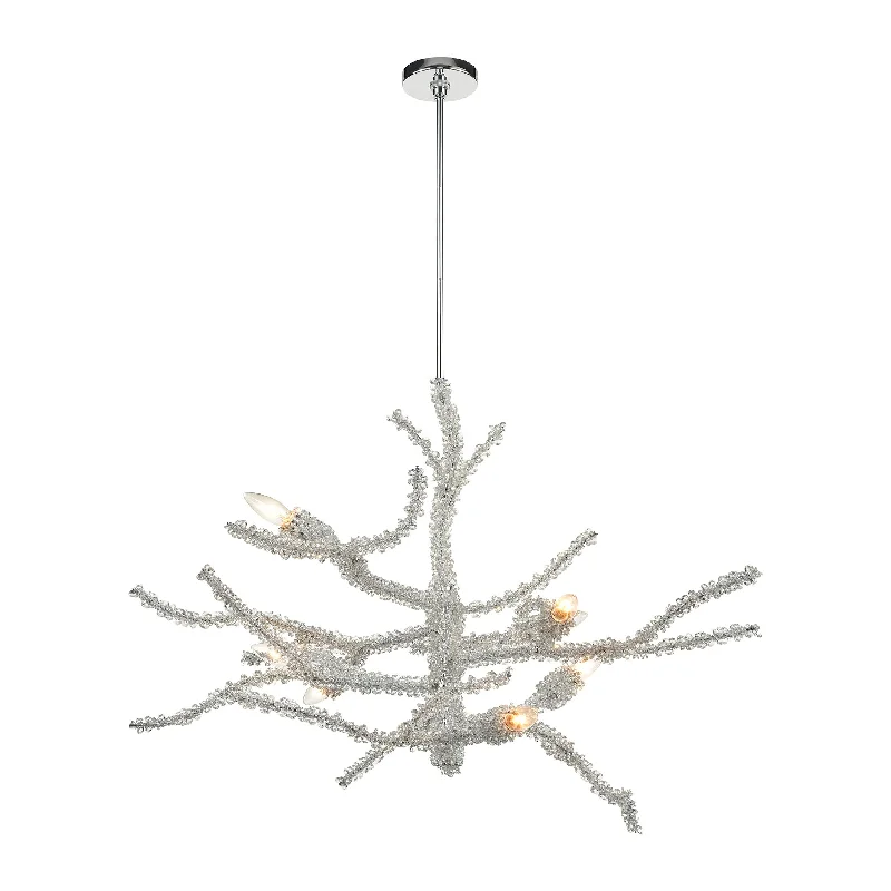 Industrial Iron Chandeliers for Loft - Inspired SpacesIndustrial Iron Chandeliers for Loft - Inspired SpacesWinter's Spray Chandelier in Polished Chrome by ELK Lighting Industrial Iron Chandeliers for Loft - Inspired SpacesIndustrial Iron Chandeliers for Loft - Inspired SpacesWinter's Spray Chandelier in Polished Chrome by ELK Lighting