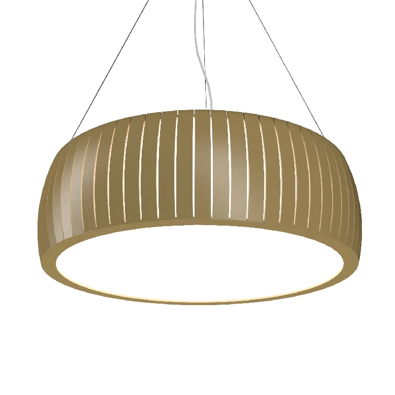 Art Nouveau Ceiling Lights with Organic, Flowing ShapesArt Nouveau Ceiling Lights with Organic, Flowing ShapesAccord Barrel 1110.38 Pendant Light - Pale Gold