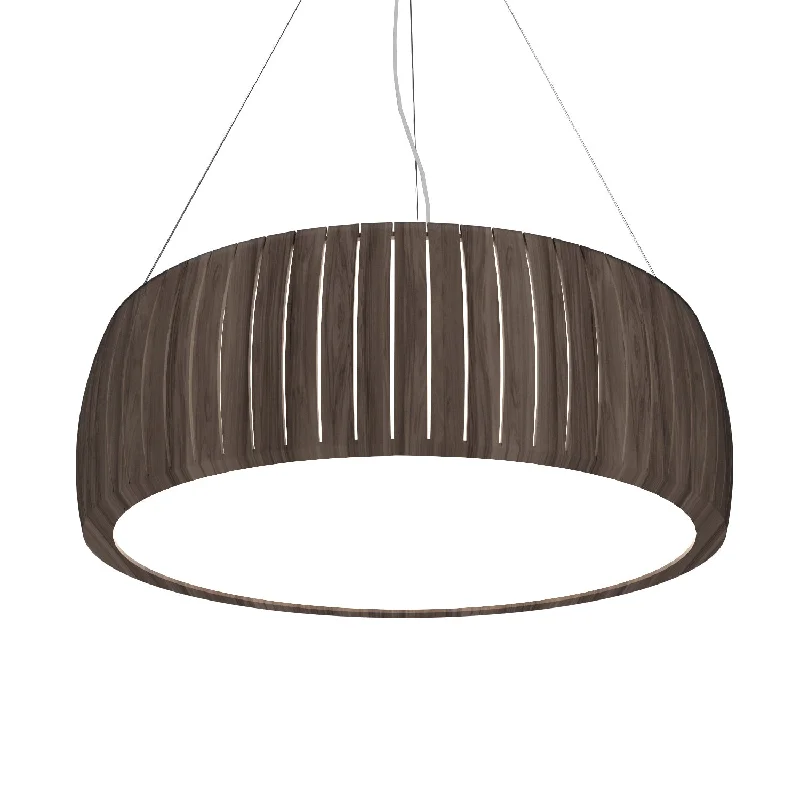 Moroccan Ceiling Lights with Colorful Stained Glass and Geometric CarvingsMoroccan Ceiling Lights with Colorful Stained Glass and Geometric CarvingsAccord Barrel 1111.18 Pendant Light - American Walnut