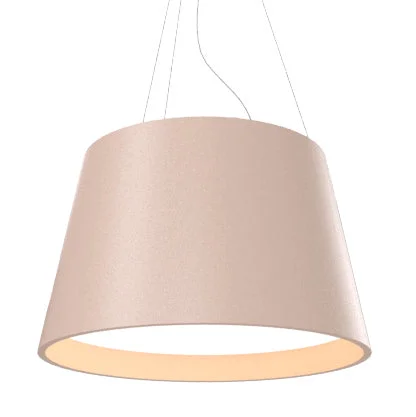 Tropical - Themed Ceiling Lights with Palm - Leaf Shapes and Rattan WrapsTropical - Themed Ceiling Lights with Palm - Leaf Shapes and Rattan WrapsAccord Conical 1145.15 Pendant Light - Cappuccino