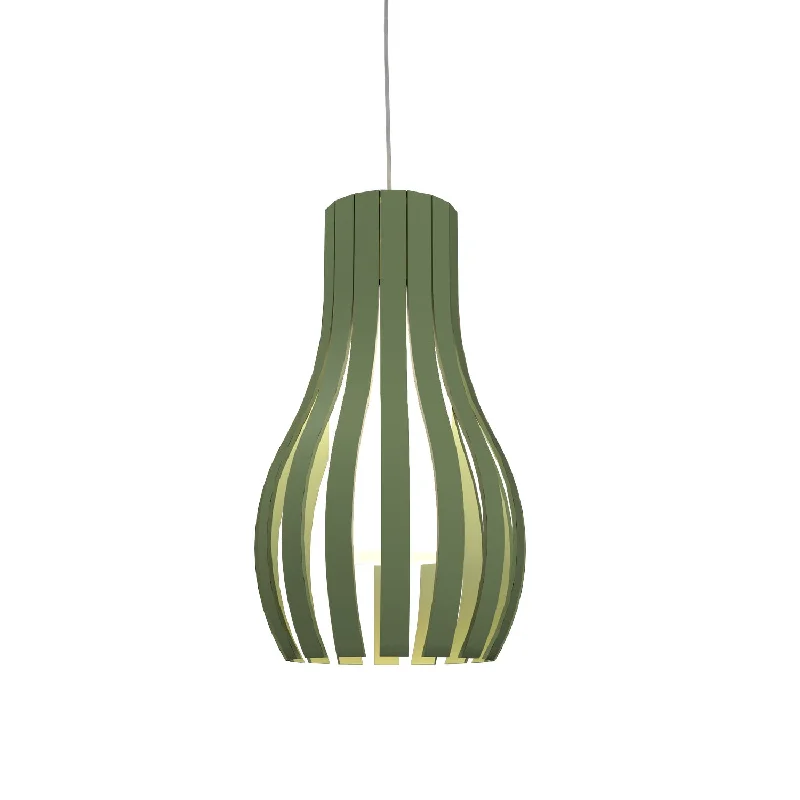 Bohemian Ceiling Lights with Beads, Tassels, and Colorful GlassBohemian Ceiling Lights with Beads, Tassels, and Colorful GlassAccord Barrel 1153.30 Pendant Light - Olive Green