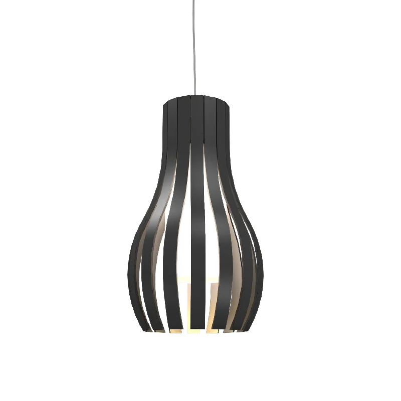 Crystal Ceiling Lights with High - Quality Swarovski CrystalsCrystal Ceiling Lights with High - Quality Swarovski CrystalsAccord Barrel 1153.39 Pendant Light - Lead Grey