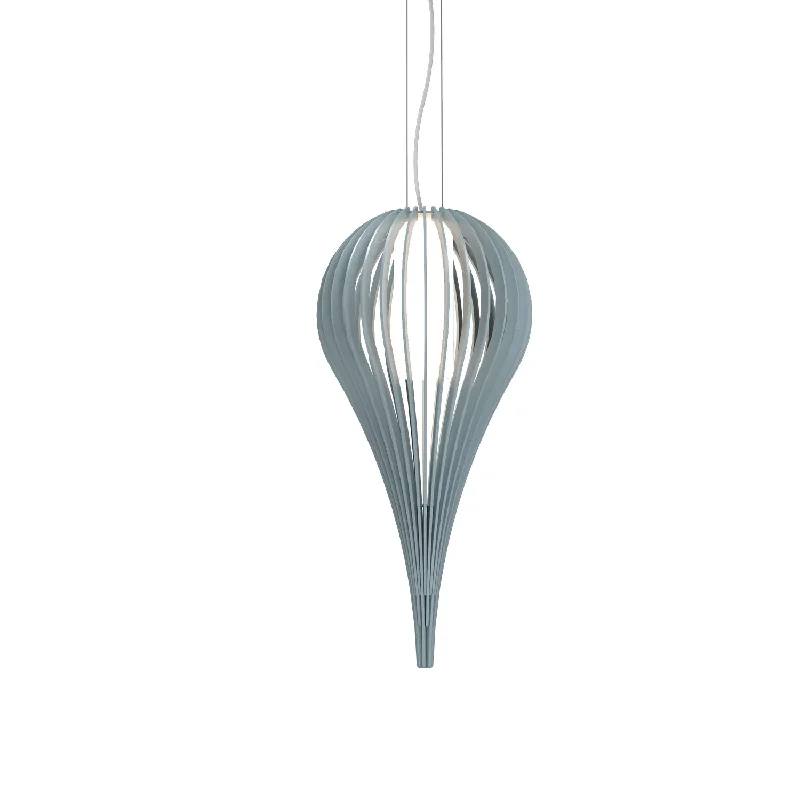 Gothic Ceiling Lights with Dark Metalwork and Pointed ArchesGothic Ceiling Lights with Dark Metalwork and Pointed ArchesAccord Cappadocia 1189.40 Pendant Light - Satin Blue