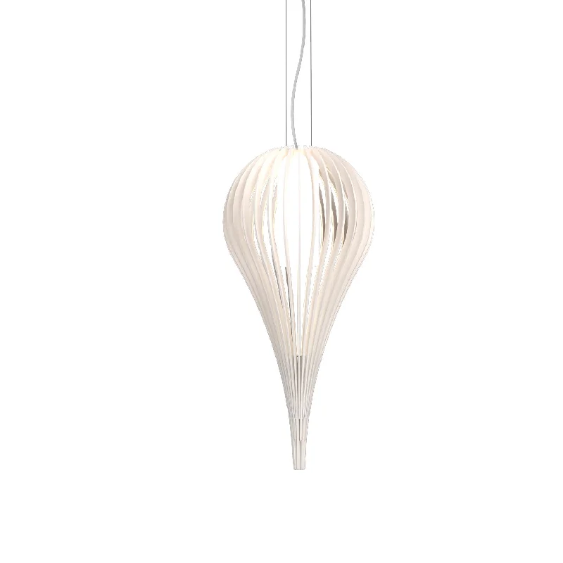 Art Nouveau Ceiling Lights with Organic, Flowing ShapesArt Nouveau Ceiling Lights with Organic, Flowing ShapesAccord Cappadocia 1191.25 Pendant Light - Iredesent White