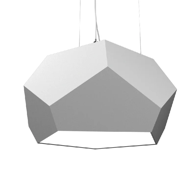 Chinese - Style Ceiling Lights with Red Lantern - Inspired DesignsChinese - Style Ceiling Lights with Red Lantern - Inspired DesignsAccord Facet 1227.07 Pendant Light - White