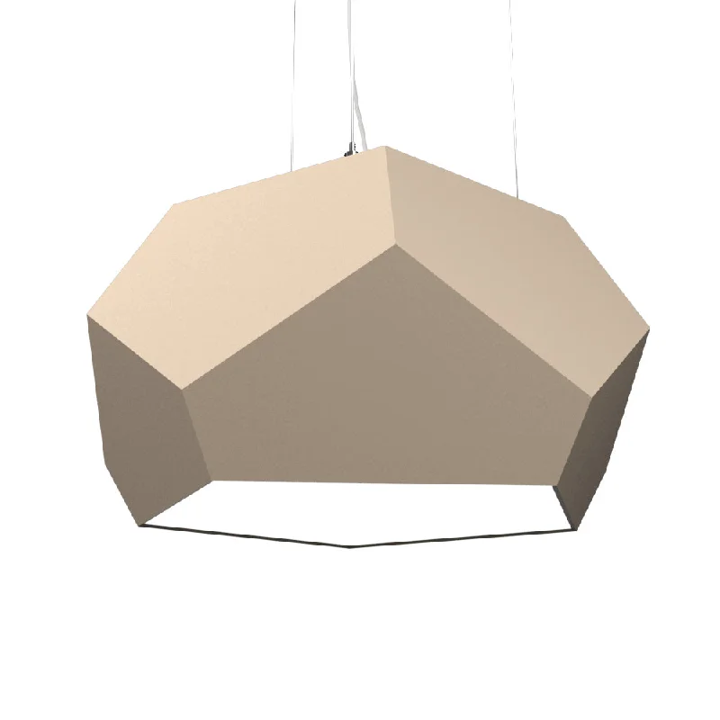 Japanese - Inspired Ceiling Lights with Shoji - Screen - like DiffusersJapanese - Inspired Ceiling Lights with Shoji - Screen - like DiffusersAccord Facet 1227.15 Pendant Light - Cappuccino