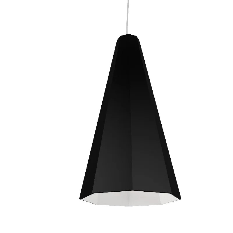 Mediterranean - Style Ceiling Lights with Terra - Cotta and Ceramic DetailsMediterranean - Style Ceiling Lights with Terra - Cotta and Ceramic DetailsAccord Facet 1231.02 Pendant Light - Matta Black
