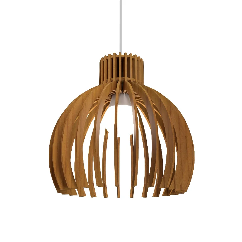 Art Deco Ceiling Lights with Geometric Patterns and Metallic FinishesArt Deco Ceiling Lights with Geometric Patterns and Metallic FinishesAccord Stecche Di Legno 1237.12 Pendant Light - Teak