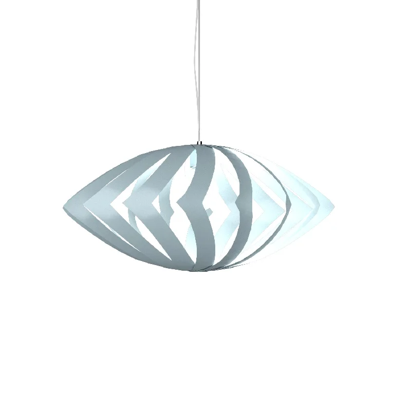 Industrial Style Ceiling Lights with Exposed Bulbs and Metal CagesIndustrial Style Ceiling Lights with Exposed Bulbs and Metal CagesAccord Clean 1244.40 Pendant Light - Satin Blue