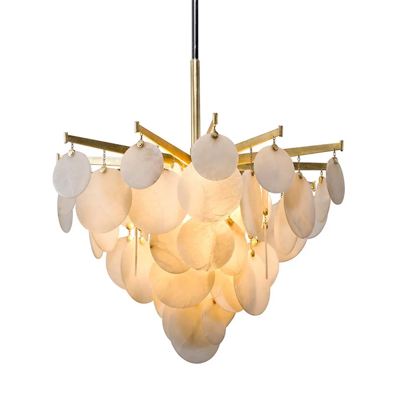 Metal Ceiling Lights in Brass, Copper, Stainless Steel, and IronMetal Ceiling Lights in Brass, Copper, Stainless Steel, and IronCorbett 228-43 Serenity 1-lt 34" Pendant