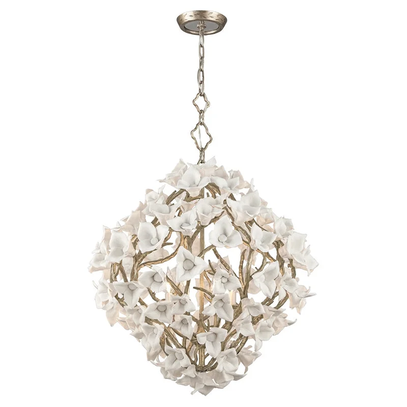 Industrial Style Ceiling Lights with Exposed Bulbs and Metal CagesIndustrial Style Ceiling Lights with Exposed Bulbs and Metal CagesCorbett 211-46 Lily 6-lt Pendant
