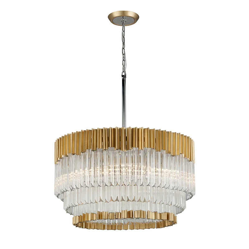 Bohemian Ceiling Lights with Beads, Tassels, and Colorful GlassBohemian Ceiling Lights with Beads, Tassels, and Colorful GlassCorbett 220-48 Charisma 8-lt Pendant
