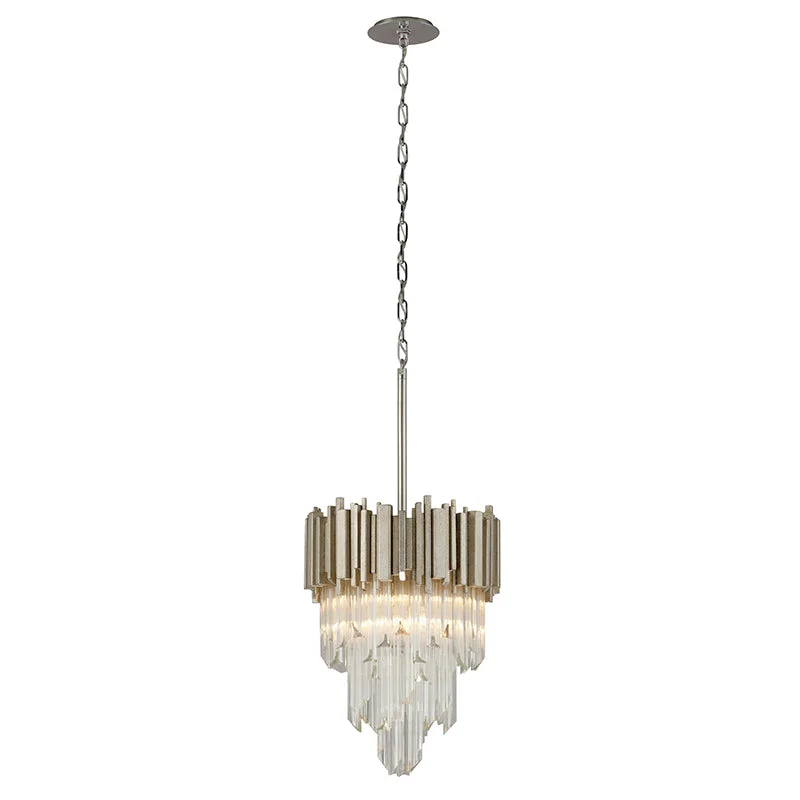 Scandinavian Style Ceiling Lights with Light Wood AccentsScandinavian Style Ceiling Lights with Light Wood AccentsCorbett 226-44 Mystique 4-lt Pendant