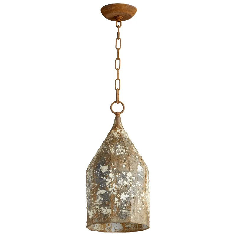 Rustic Ceiling Lights with Reclaimed Wood and Distressed FinishesRustic Ceiling Lights with Reclaimed Wood and Distressed FinishesCyan Design 06258 Small Collier One Light Pendant