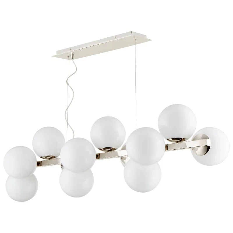 Chinese - Style Ceiling Lights with Red Lantern - Inspired DesignsChinese - Style Ceiling Lights with Red Lantern - Inspired DesignsCyan Design 09678 Atom 12lt Pendant