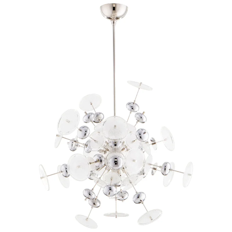 Art Nouveau Ceiling Lights with Organic, Flowing ShapesArt Nouveau Ceiling Lights with Organic, Flowing ShapesCyan Design 09681 Avi 10lt Pendant