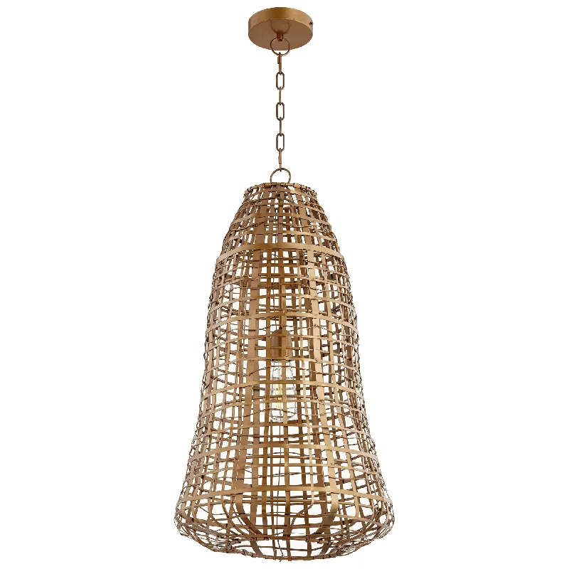 Victorian - Inspired Ceiling Lights with Ornate Crystal ChandeliersVictorian - Inspired Ceiling Lights with Ornate Crystal ChandeliersCyan Design 10685 Galvanized Iron Grid Beacon Pendant
