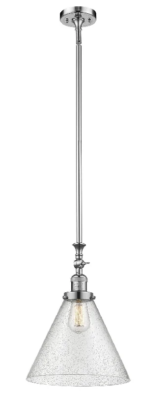 Industrial Style Ceiling Lights with Exposed Bulbs and Metal CagesIndustrial Style Ceiling Lights with Exposed Bulbs and Metal CagesOne Light Mini Pendant