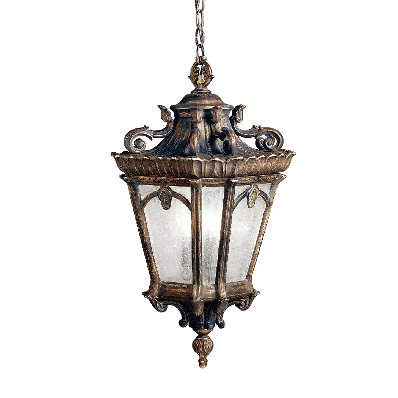 Tropical - Themed Ceiling Lights with Palm - Leaf Shapes and Rattan WrapsTropical - Themed Ceiling Lights with Palm - Leaf Shapes and Rattan WrapsTournai Outdoor Pendant
