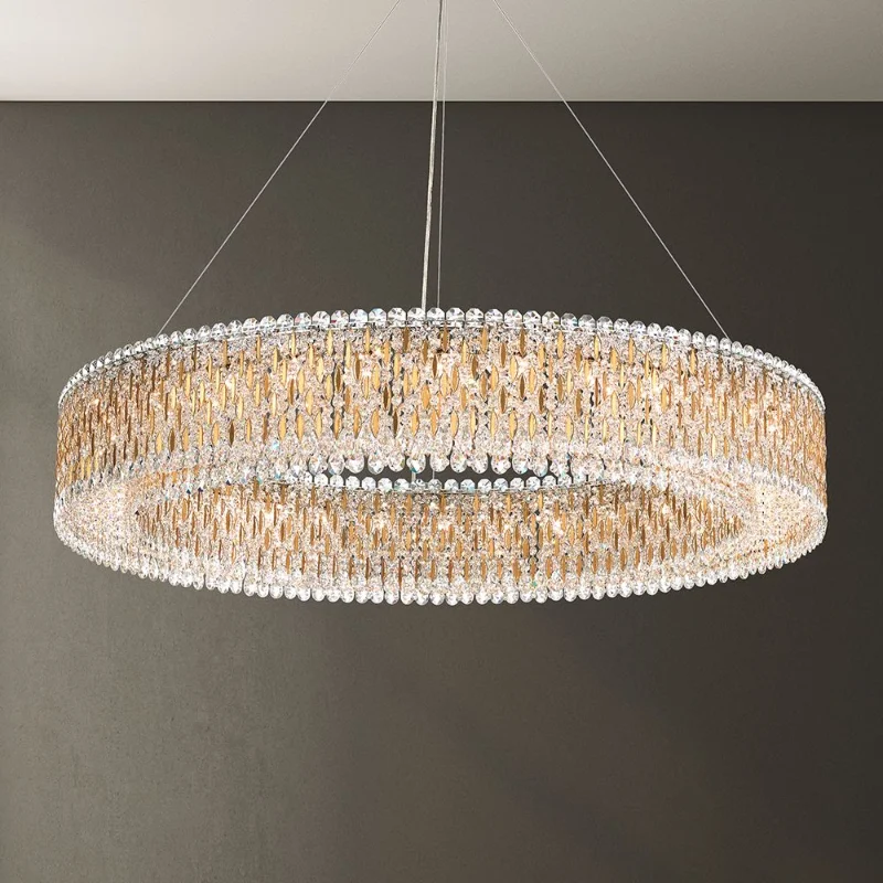 Moroccan Ceiling Lights with Colorful Stained Glass and Geometric CarvingsMoroccan Ceiling Lights with Colorful Stained Glass and Geometric CarvingsSchonbek RS8351 Sarella 32-lt 59" Pendant