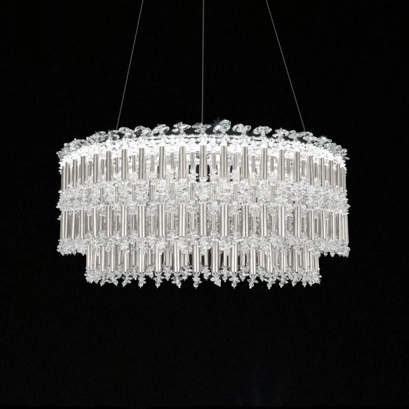 Contemporary Ceiling Lights with Unique, Abstract ShapesContemporary Ceiling Lights with Unique, Abstract ShapesSchonbek S8124 Tahitian 1-lt 25" LED Pendant