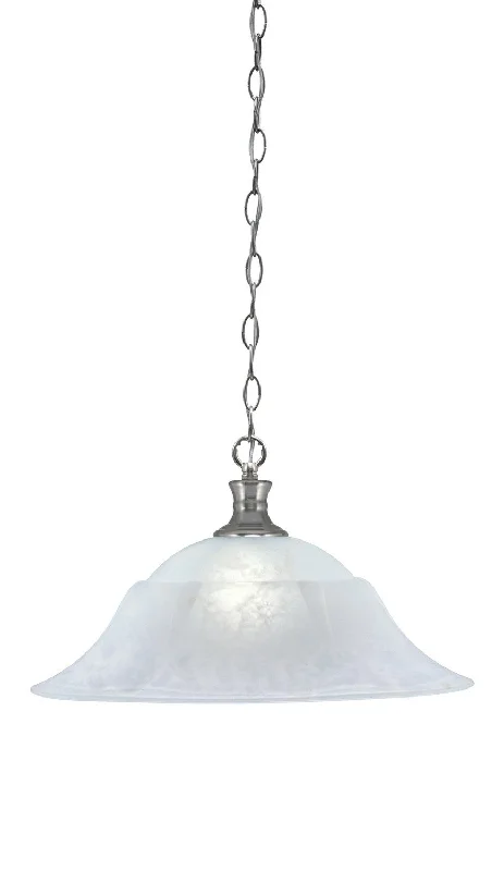 Scandinavian Style Ceiling Lights with Light Wood AccentsScandinavian Style Ceiling Lights with Light Wood AccentsToltec Chain 96-BN-53815 Pendant Light - Brushed Nickel