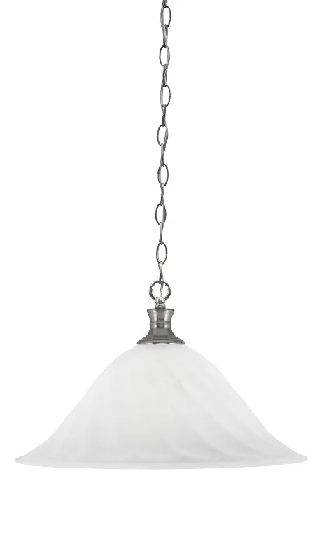 Art Nouveau Ceiling Lights with Organic, Flowing ShapesArt Nouveau Ceiling Lights with Organic, Flowing ShapesToltec Chain 96-BN-5781 Pendant Light - Brushed Nickel