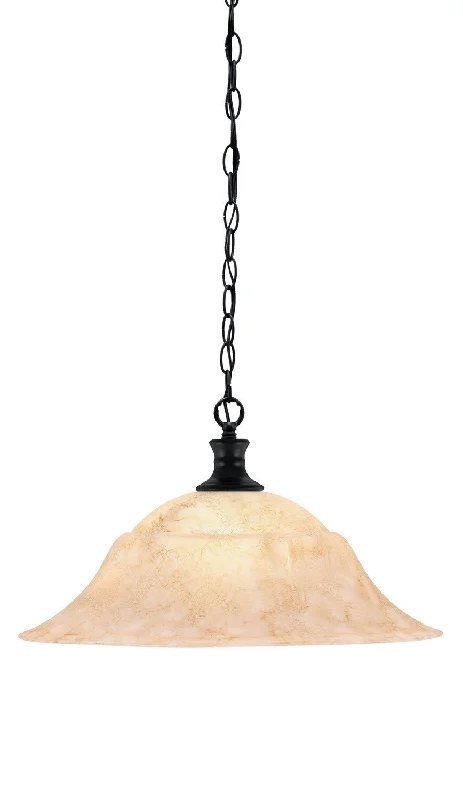 Gothic Ceiling Lights with Dark Metalwork and Pointed ArchesGothic Ceiling Lights with Dark Metalwork and Pointed ArchesToltec Chain 96-MB-53818 Pendant Light - Matte Black