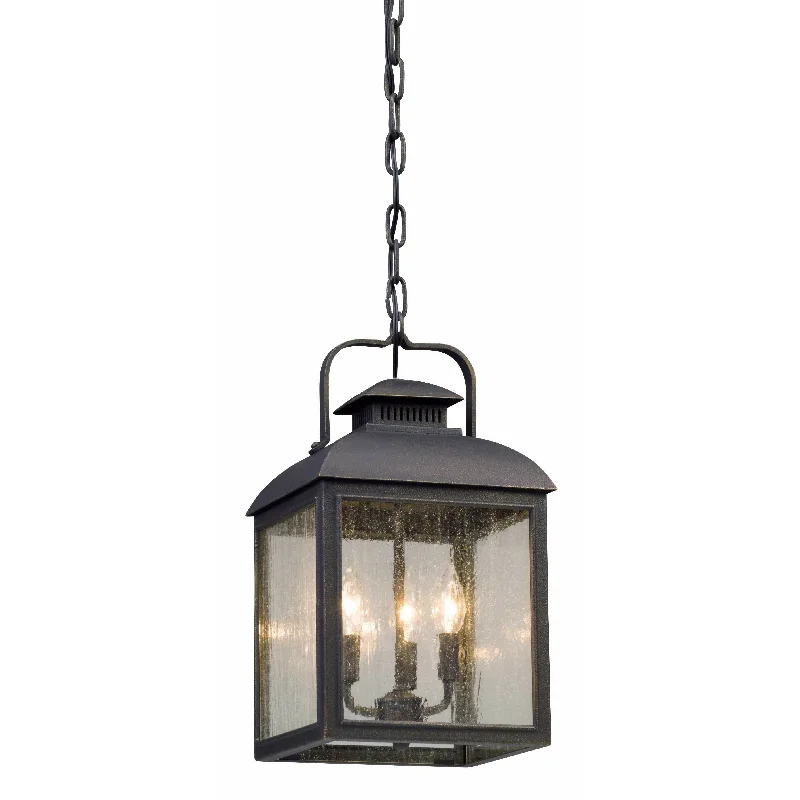 Indian - Themed Ceiling Lights with Intricate Filigree and Mirror WorkIndian - Themed Ceiling Lights with Intricate Filigree and Mirror WorkChamberlain Outdoor Pendant