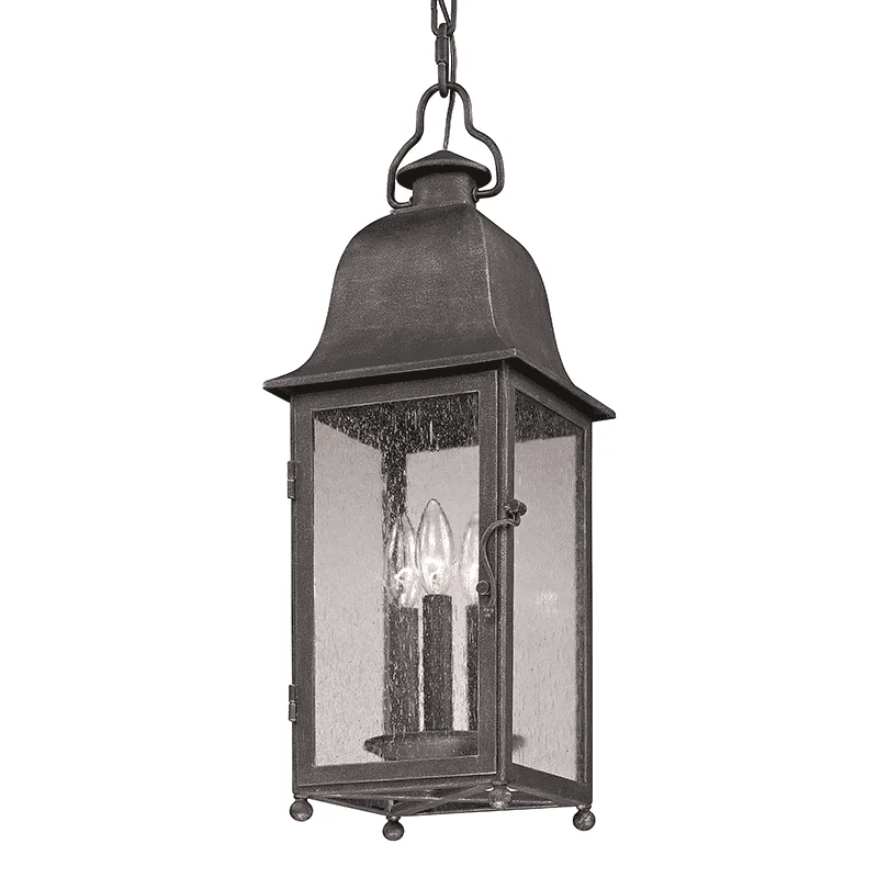 Industrial Style Ceiling Lights with Exposed Bulbs and Metal CagesIndustrial Style Ceiling Lights with Exposed Bulbs and Metal CagesLarchmont Outdoor Pendant