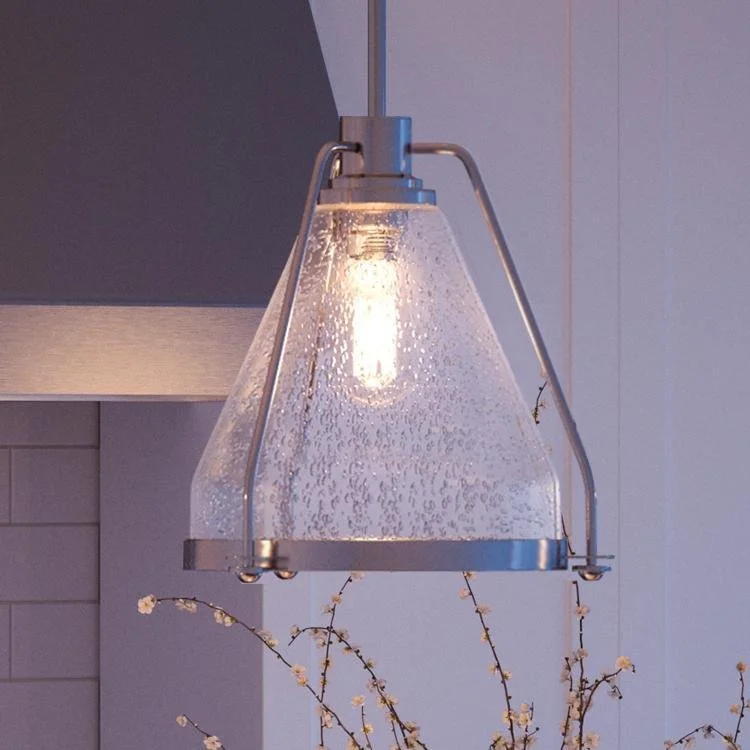 Japanese - Inspired Ceiling Lights with Shoji - Screen - like DiffusersJapanese - Inspired Ceiling Lights with Shoji - Screen - like DiffusersUHP2990 Industrial Pendant Light, 13" x 13", Brushed Nickel Finish, Rochdale Collection