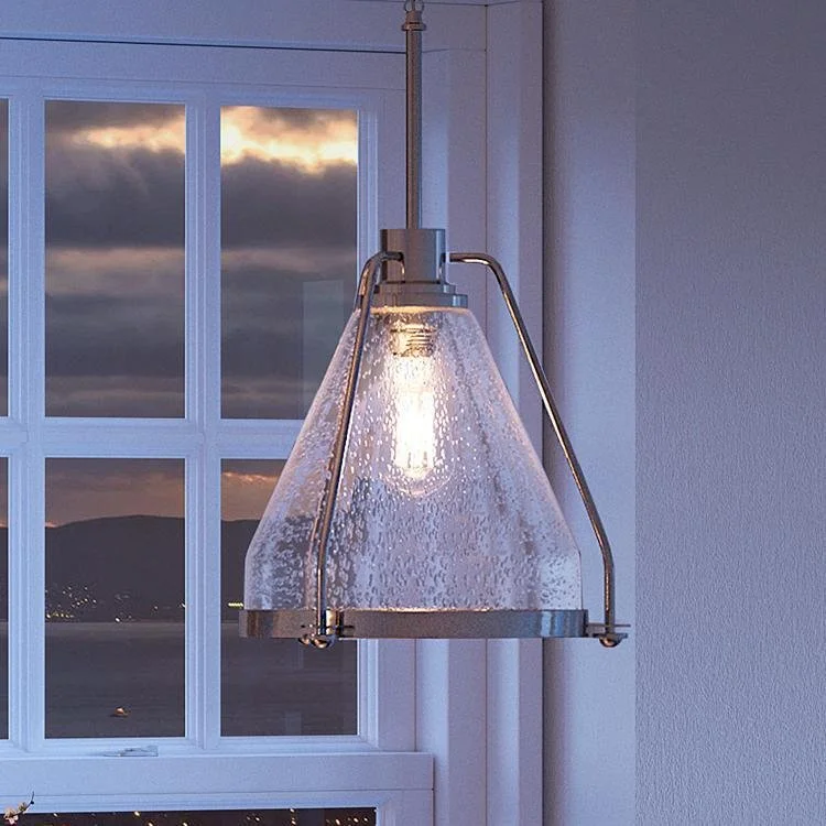 Mid - Century Modern Ceiling Lights with Simple, Sleek LinesMid - Century Modern Ceiling Lights with Simple, Sleek LinesUHP2992 Industrial Pendant Light, 13" x 13", Polished Nickel Finish, Rochdale Collection