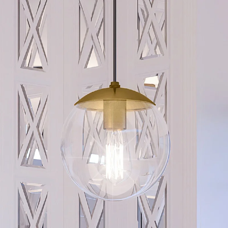 Japanese - Inspired Ceiling Lights with Shoji - Screen - like DiffusersJapanese - Inspired Ceiling Lights with Shoji - Screen - like DiffusersUHP4011 Minimalist Pendant 8.75''H x 8''W, Brushed Bronze Finish, Canton Collection