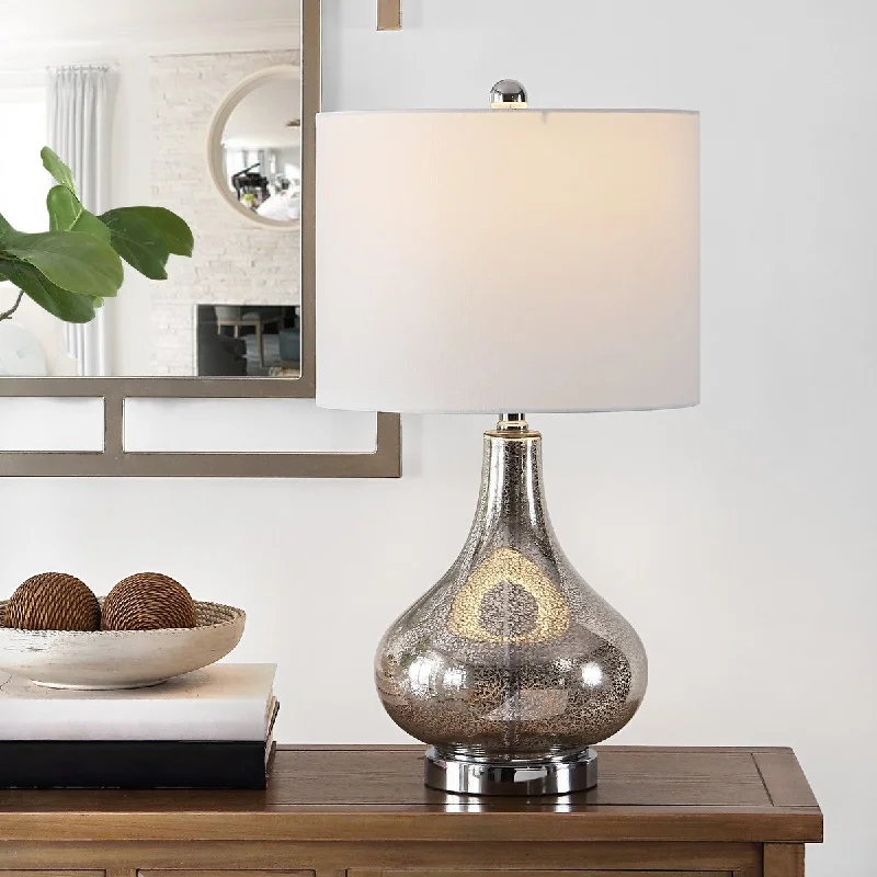 leather table lamps with a distressed texture for a rugged charmleather table lamps with a distressed texture for a rugged charmSafavieh Brooks Glass Table Lamp - Silver