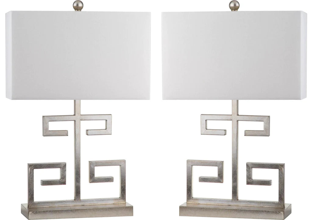 industrial style table lamps with exposed bulbs for loft apartmentsindustrial style table lamps with exposed bulbs for loft apartmentsSafavieh Greek Key 25-Inch H Table Lamp Set Of 2 - Antique Silver