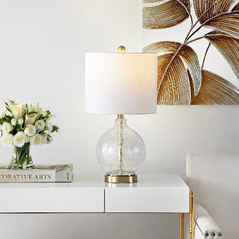 ceramic table lamps with hand painted designs for an artistic touchceramic table lamps with hand painted designs for an artistic touchSafavieh Lovell Glass Table Lamp - Clear