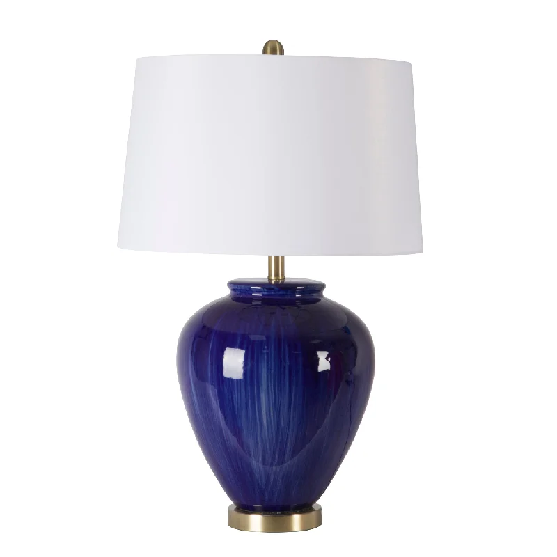 ceramic table lamps with hand painted designs for an artistic touchceramic table lamps with hand painted designs for an artistic touchSagebrook Home Ceramic 28`` Jug Table Lamp, Blue